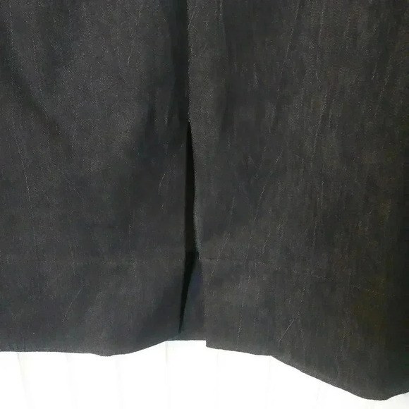 Julian Taylor Denim Ruffle Collar Dress - Picture 5 of 5